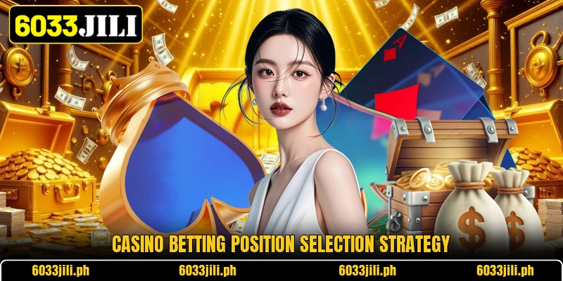 Casino betting position selection strategy Casino betting position selection strategy