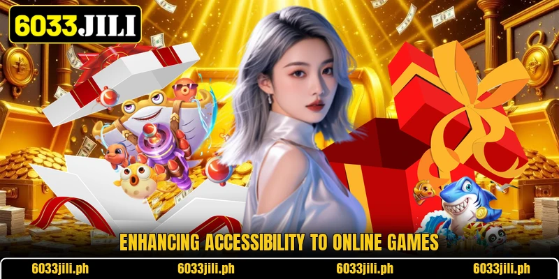 Enhancing accessibility to online games