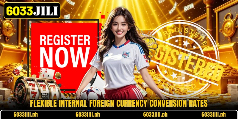 Flexible internal foreign currency conversion rates