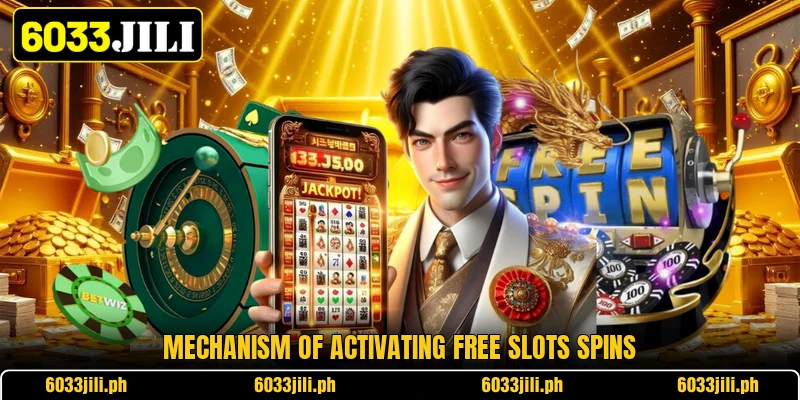 Mechanism of activating free slots spins Mechanism of activating free slots spins