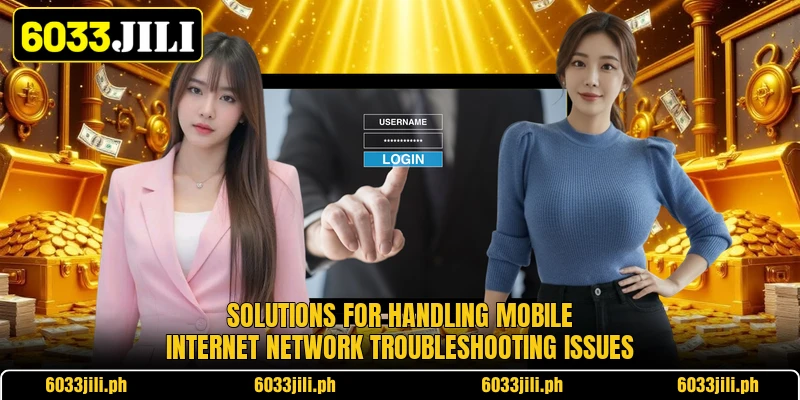 Solutions for handling mobile internet network troubleshooting issues